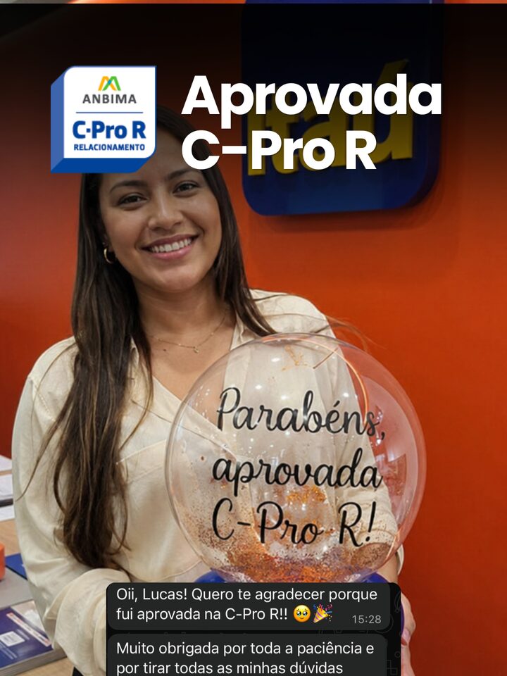 Beatriz Almeida, aprovado na certificação C-Pro R