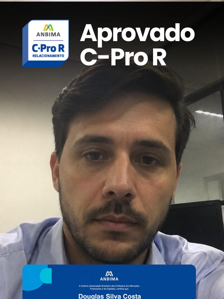 Douglas Silva, aprovado na certificação C-Pro R